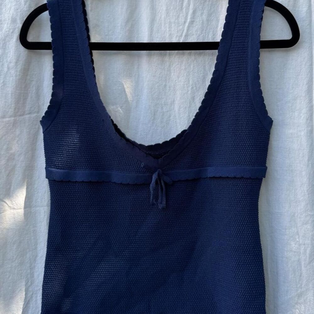 Shein Women's Blue and Navy Vest